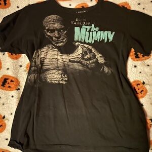 Pull&Bear Black The Mummy Tee